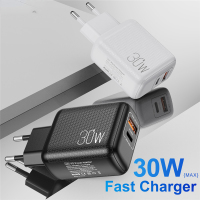 USLION PD 30W USB C Quick Charge PD QC 3.0 Type C Fast Charging For iPhone 12 Pro Samsung Xiaomi redmi Wall Mobile Phone Charger