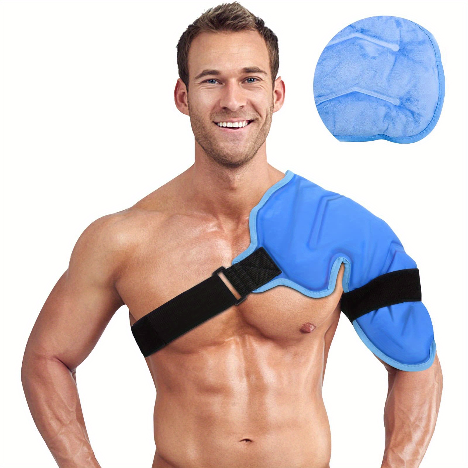 Shoulder Ice Pack Rotator Cuff Cold Therapy, Reusable Ice Packs For Injuries, Ge