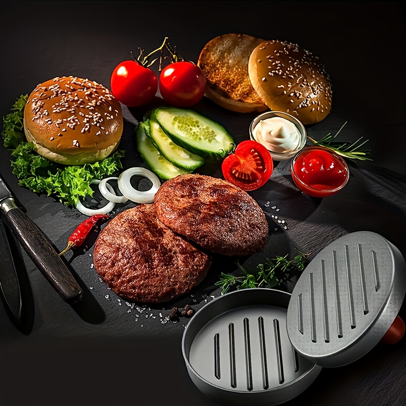 1PC Premium Non-Stick Burger Press - Effortless Patty Maker for Perfect Meat, Be - Bild 4 von 8