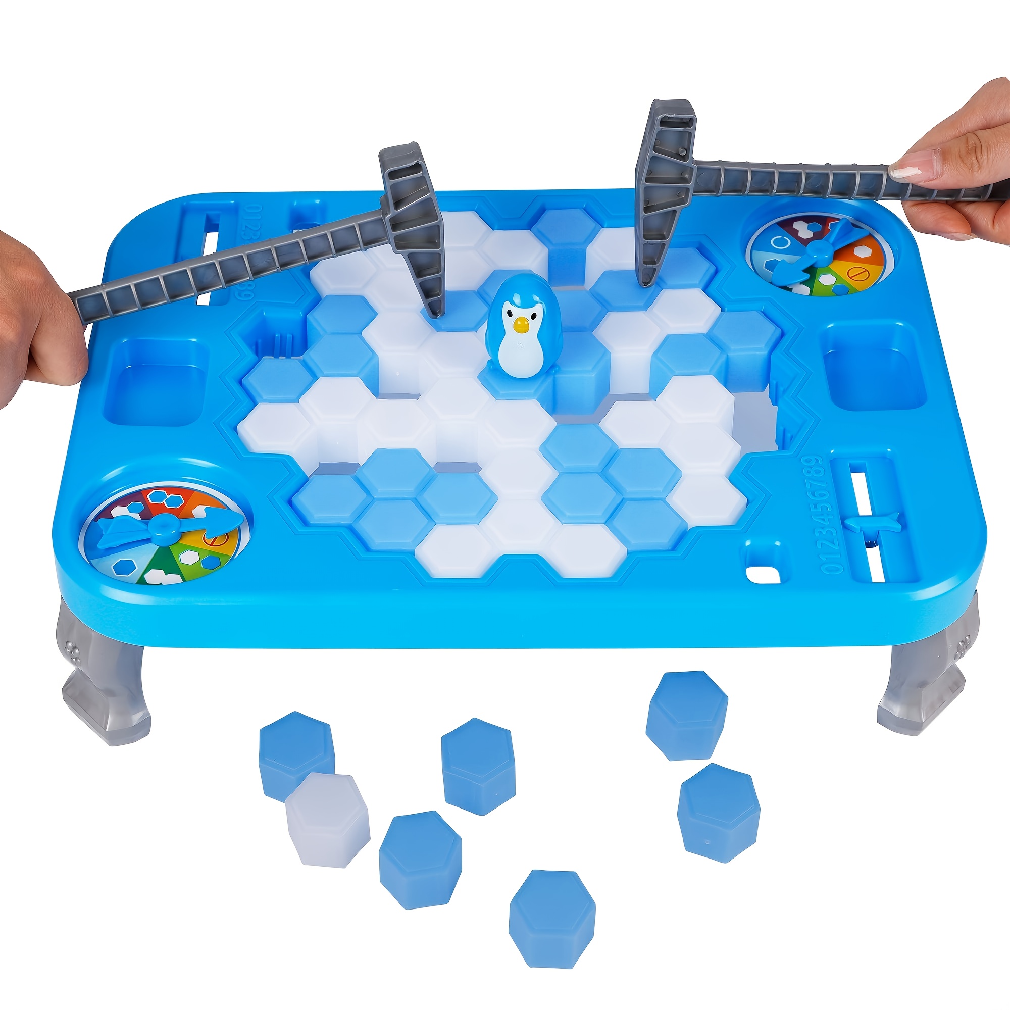 FNNMNNR Big Size Ice Breaker Game Save Penguin On Ice Block Family Funny Game Pe