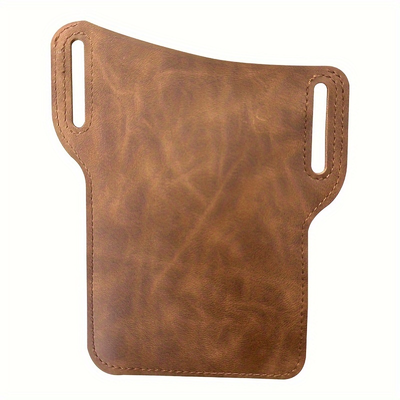 Vintage Style PU Leather Phone Holster with Belt Loop - Universal Fit, Durable, - Picture 13 of 13