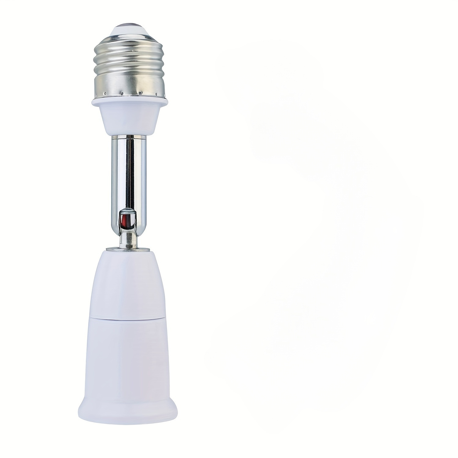 Versatile 5.5" Light Socket Extender - E26/E27, Adjustable 90° Vertical & 360° - Bild 7 von 7