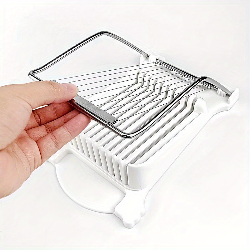 1PCS Multi-Purpose Manual Plastic Food Slicer - Durable Kitchen Gadget for Lunch