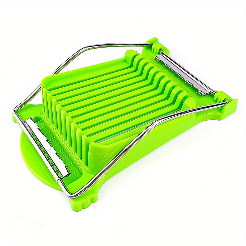 1PCS Multi-Purpose Manual Plastic Food Slicer - Durable Kitchen Gadget for Lunch