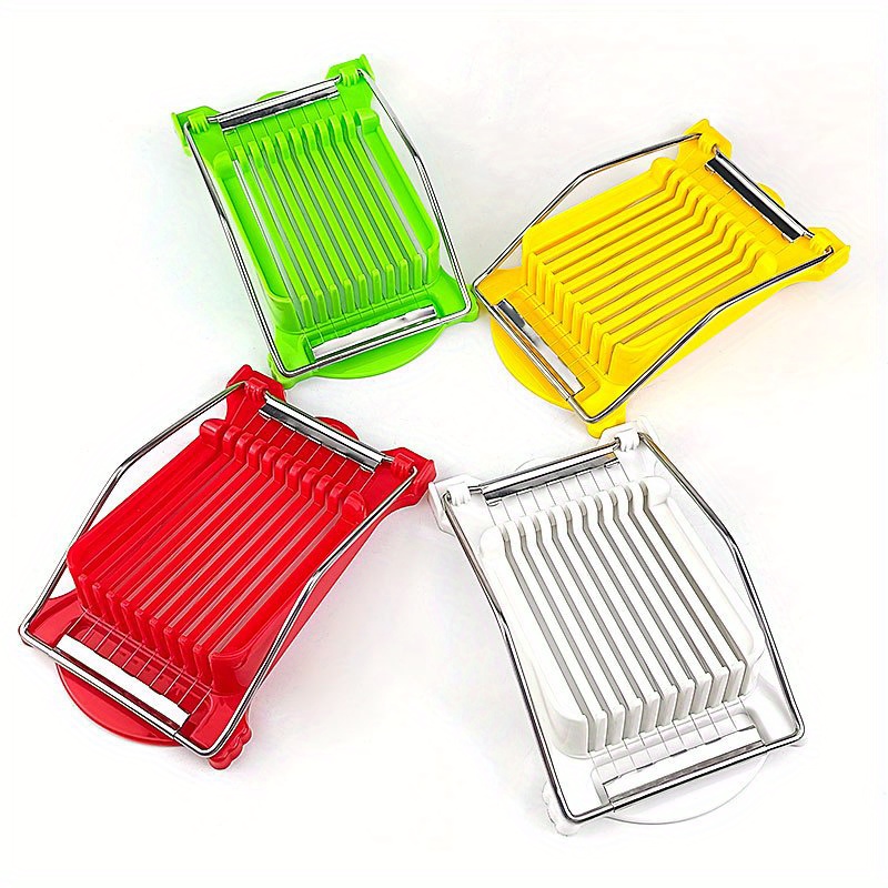 1PCS Multi-Purpose Manual Plastic Food Slicer - Durable Kitchen Gadget for Lunch