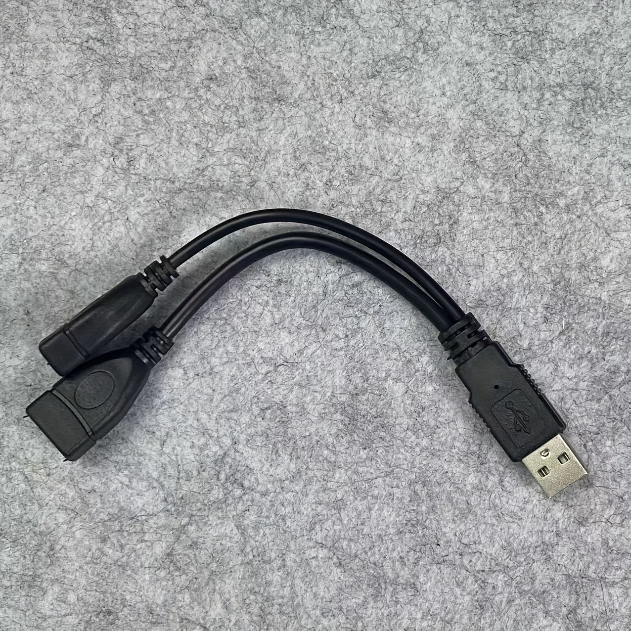 [Customer Favorite] Compact 2-in-1 USB 2.0 Splitter Cable - Male to Dual Female,