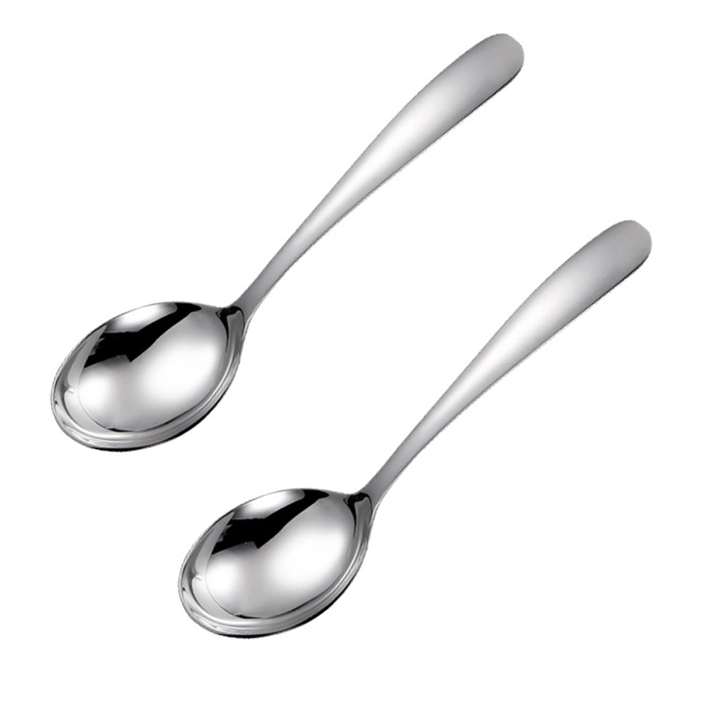 Stainless Steel Large Serving Spoon Tabletop Flatware Serving Utensil Buffet Ban