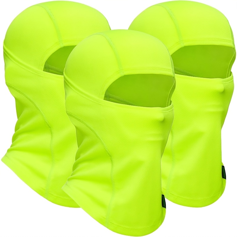 Máscara de pasamontañas 3 piezas para protección UV, forro transpirable para casco de motocicleta, camuflaje - Imagen 13 de 15