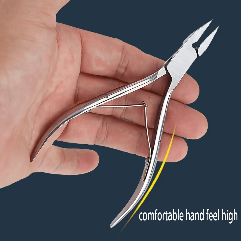 1 Stück moderne Edelstahl-Zehenzange, Messer mit gerader Klinge, Profi-Fuß C - Bild 11 von 11