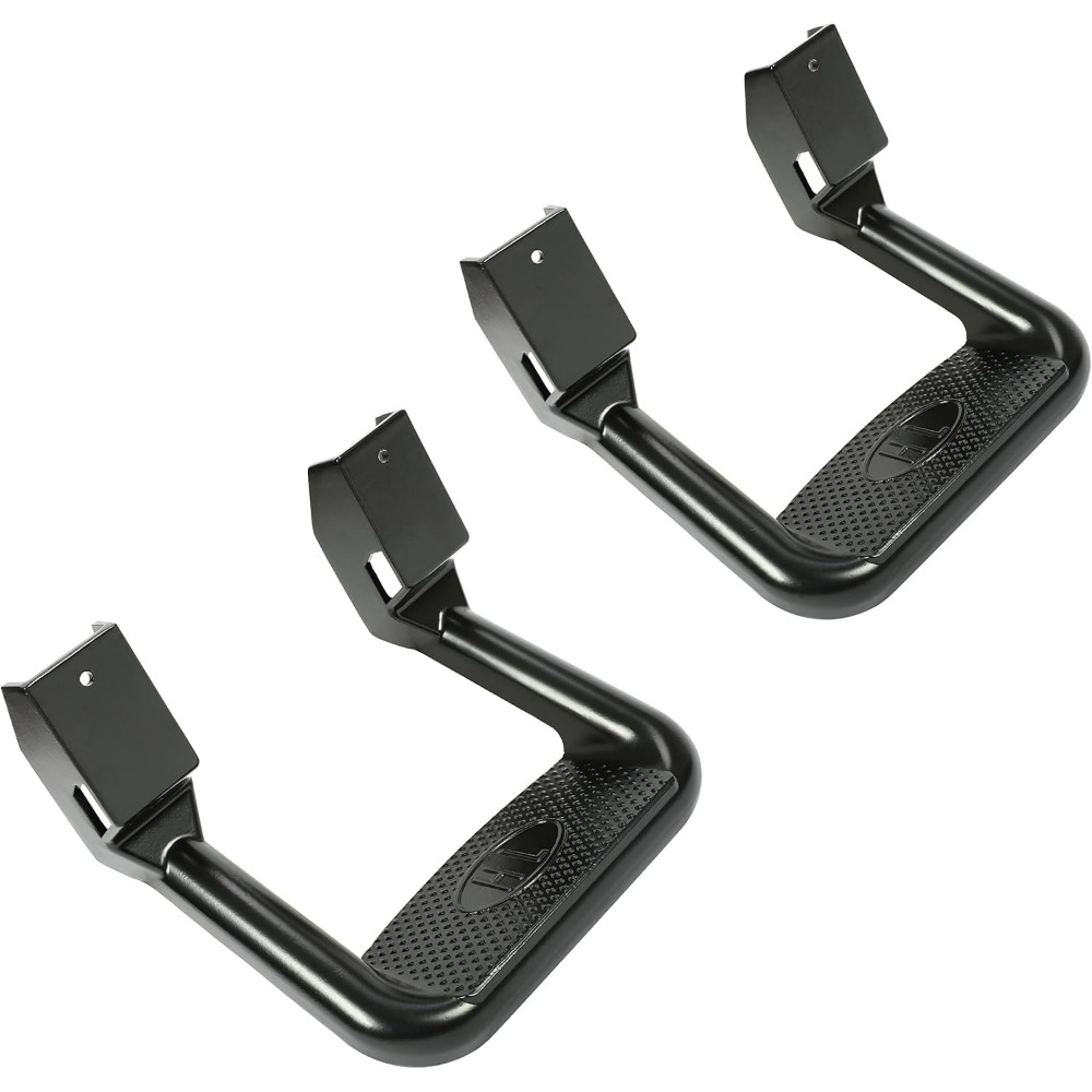 Universal 2-Piece Side Steps for Chevy Ford Isuzu Mitsubishi 1967-2020 Models
