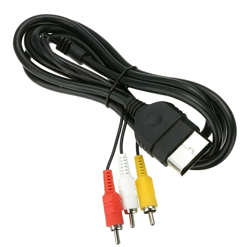 USA Xbox AV Cable +Power Cord For The Original Xbox Microsoft TV Charger Bundle - Picture 7 of 7