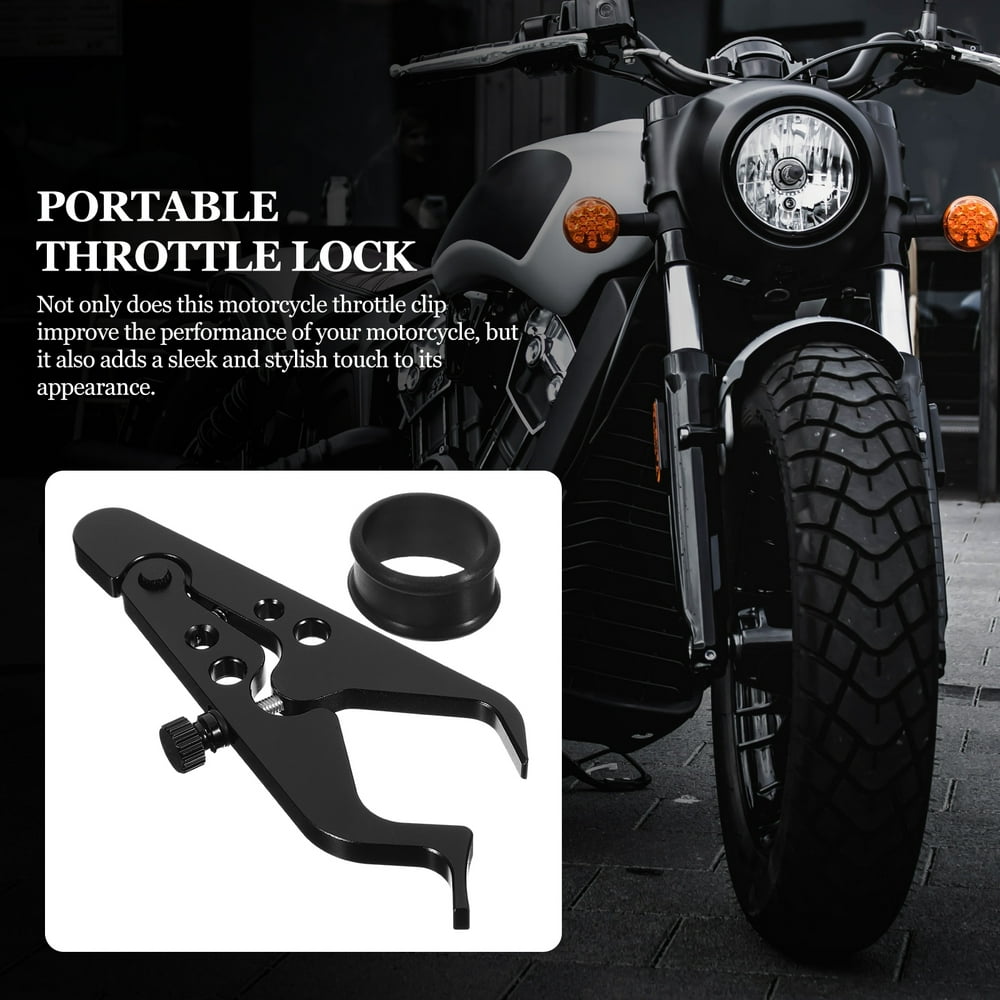 2pcs Motorcycle Cruise Control Universal Throttle Lock Portable Motorcycle Throt - Bild 11 von 12