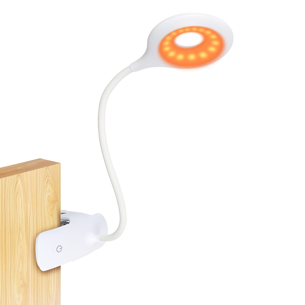 Clip On Reading Light for Bed Headboard Book Light for Reading Eye Care Light fo - 第 10/10 張圖片