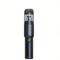 Wireless Motor High Power Car Vacuum Cleaner, 20000Pa Super Suction Portable Handheld Mini Vacuum Cleaner With LED Light And Multi-Nozzles For Car, Home, Office, Pet