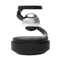 Solar Powered Car Aromatherapy Diffuser, Rotating Fragrance Dispenser for Long Lasting Scents, Compatible With Essential Oil Balms, Tablets, and Sticks - Dashboard Decor and Interior Car Accessory