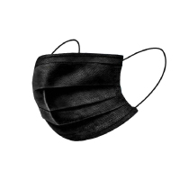 10//50/100pcs Disposable Masks Non-woven Mouth Masks 3 Layer Ply Filter Anti Dust Breathable Adult Face Mask Black Mascarillas