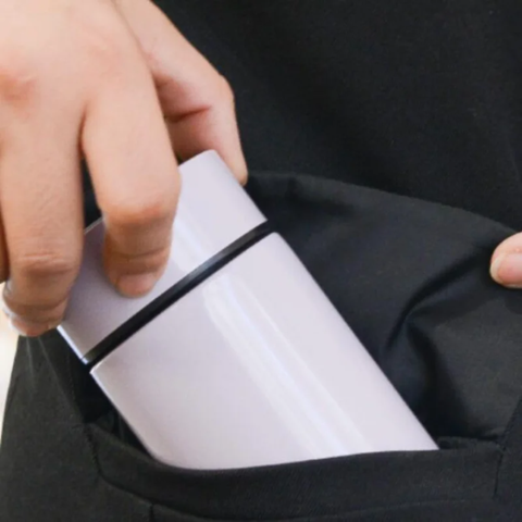 Smart Mini Pocket Thermos Cup Intelligent Temperature Display Water Bottle Stainless Steel Vacuum Flasks Thermoses  Water Tee