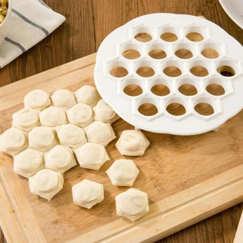 19 Hole Dumpling Accelerator Dumpling Mold Kitchen Dumpling Maker  Mold  Making Dumplings Wonton Dough Press Making Mould