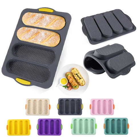 Dharma Stick Baking Mold Restaurant Bread Food Mould Grade  Bake Tray Silicone Anti-scalding Non-stick Oven Baking Pan
