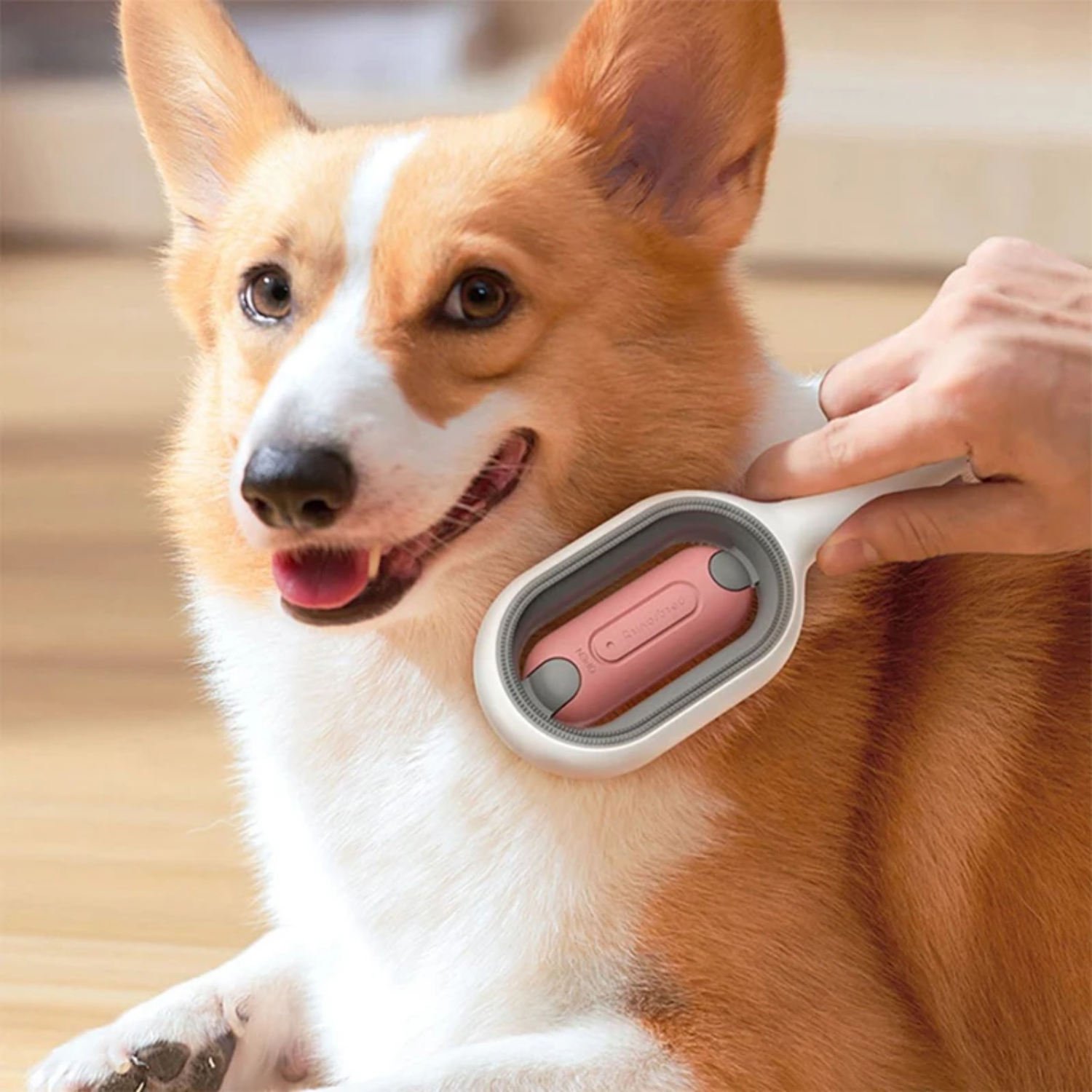 3-in-1 Cat Hair Remover Brush – Pet Comb for Dogs & Cats