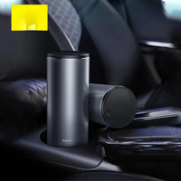 Car Trash Can Ashtray Dust Case  Box Alloy Organizer Car Vehicle Garbage Bin Car Auto Interior Accessories