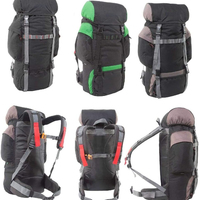 , Mochila Cargueira Intruder Capacidade 45 L Compacta, Leve, Confeccionada em Poliéster  PVC de Alta Tenacidade, Compartimento Único, Dois Bolsos Laterais