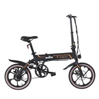 NIUBILITY-B16可折叠电动自行车42V10.4Ah电池350W电机功率,速度达25Km/h,可达40-50KM里程，16英寸轮圈,可爬坡12°(售价不低于699USD\589EUR)