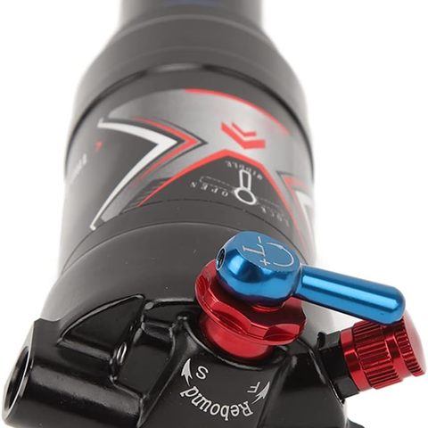 traseiro de bicicleta,  de amortecimento de bicicleta, estrutura barométrica, liga de , resistente à ã, trava de  estágios para estrada robusta